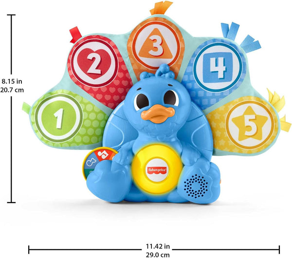 Fisher Price Linkimals Counting & Colours Peacock