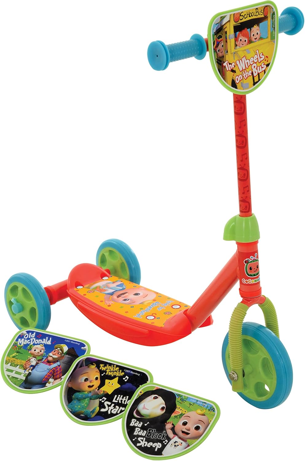 CoComelon Switch It Multi Character Tri-Scooter
