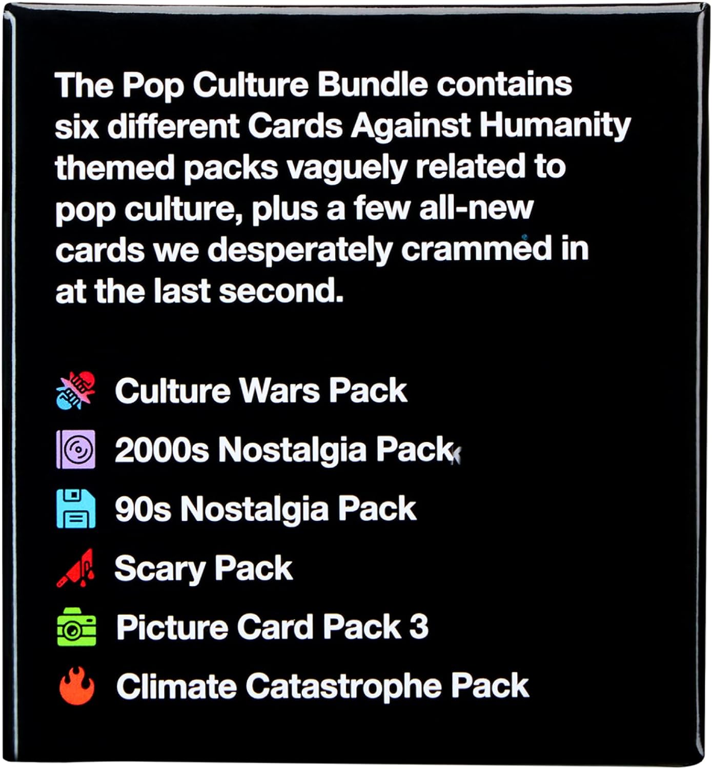 Cards Against Humanity Pop Culture Bundle Expansion