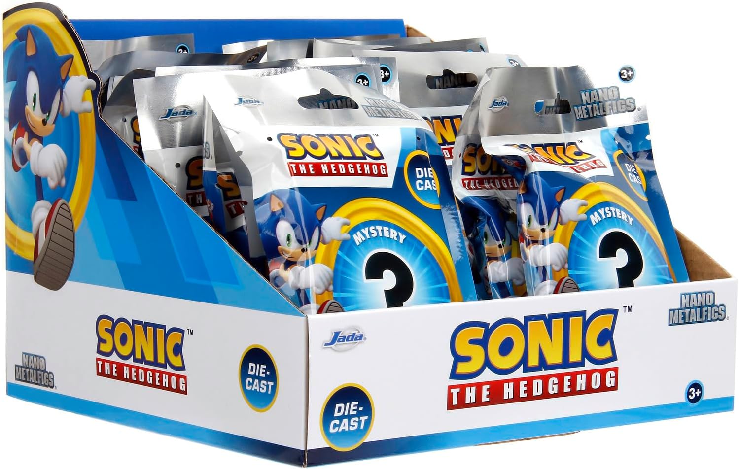 SONIC NANOFIGS BLIND BAGS 1.65" Diecast collector figures