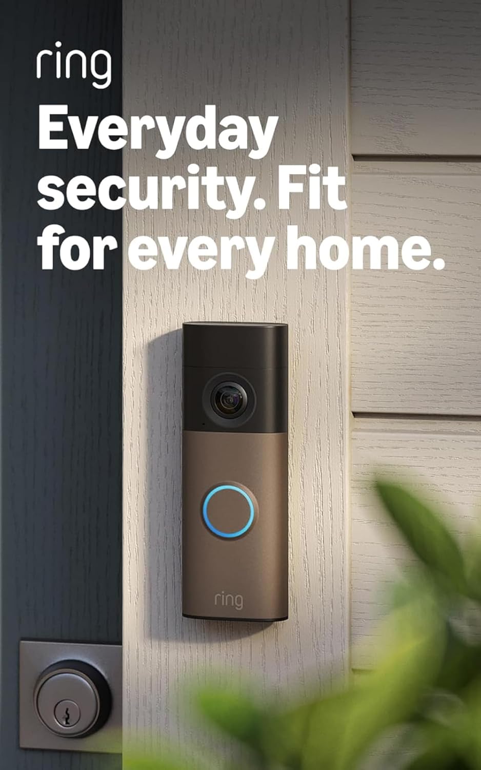 Amazon Ring Door Bell - Matte Mocha (Newest Gen)