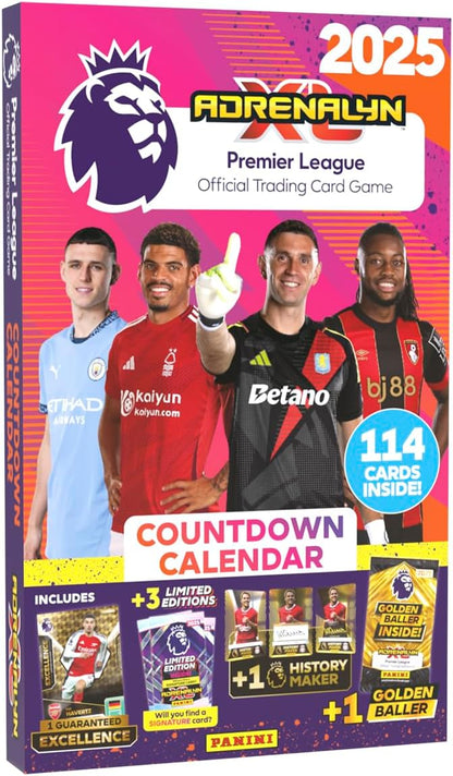Premier League 2024/25 Adrenalyn XL Countdown Calendar