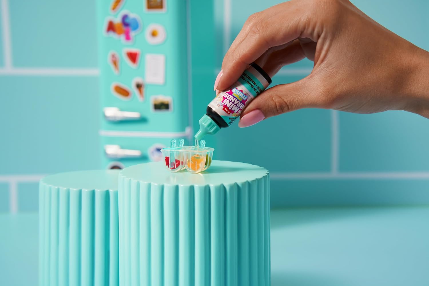 Mini Brands Fill The Fridge Playset S1