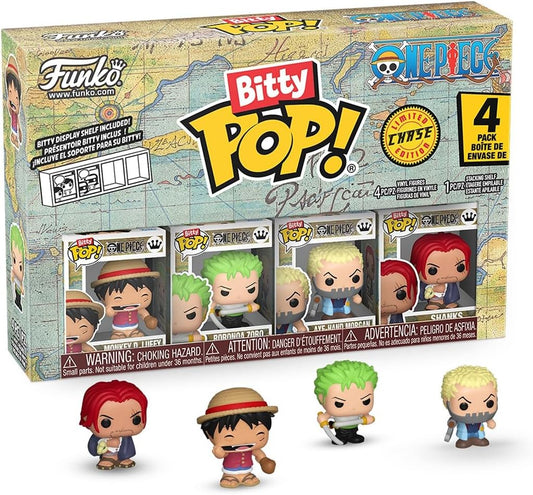 Funko Bitty Pop: One Piece - Luffy 4 Pack