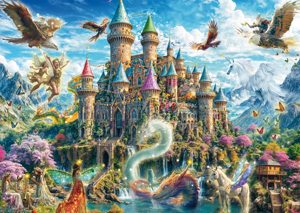 Schmidt Fairytale Castle in the Land of Imagination Puzzle (1000pc)