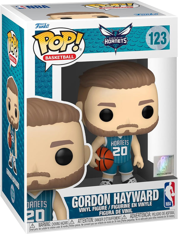 Funko POP: NBA Gordon Hayward Charlotte Hornets Home Jersey 123