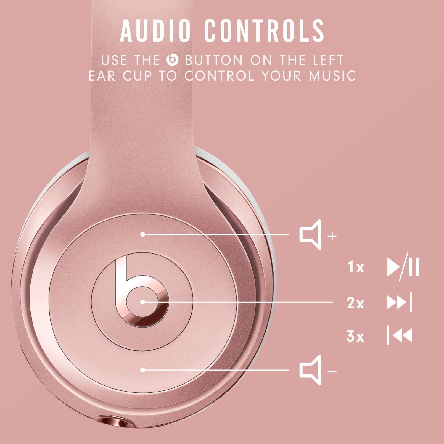 Beats Solo 3 Wireless Rose Gold