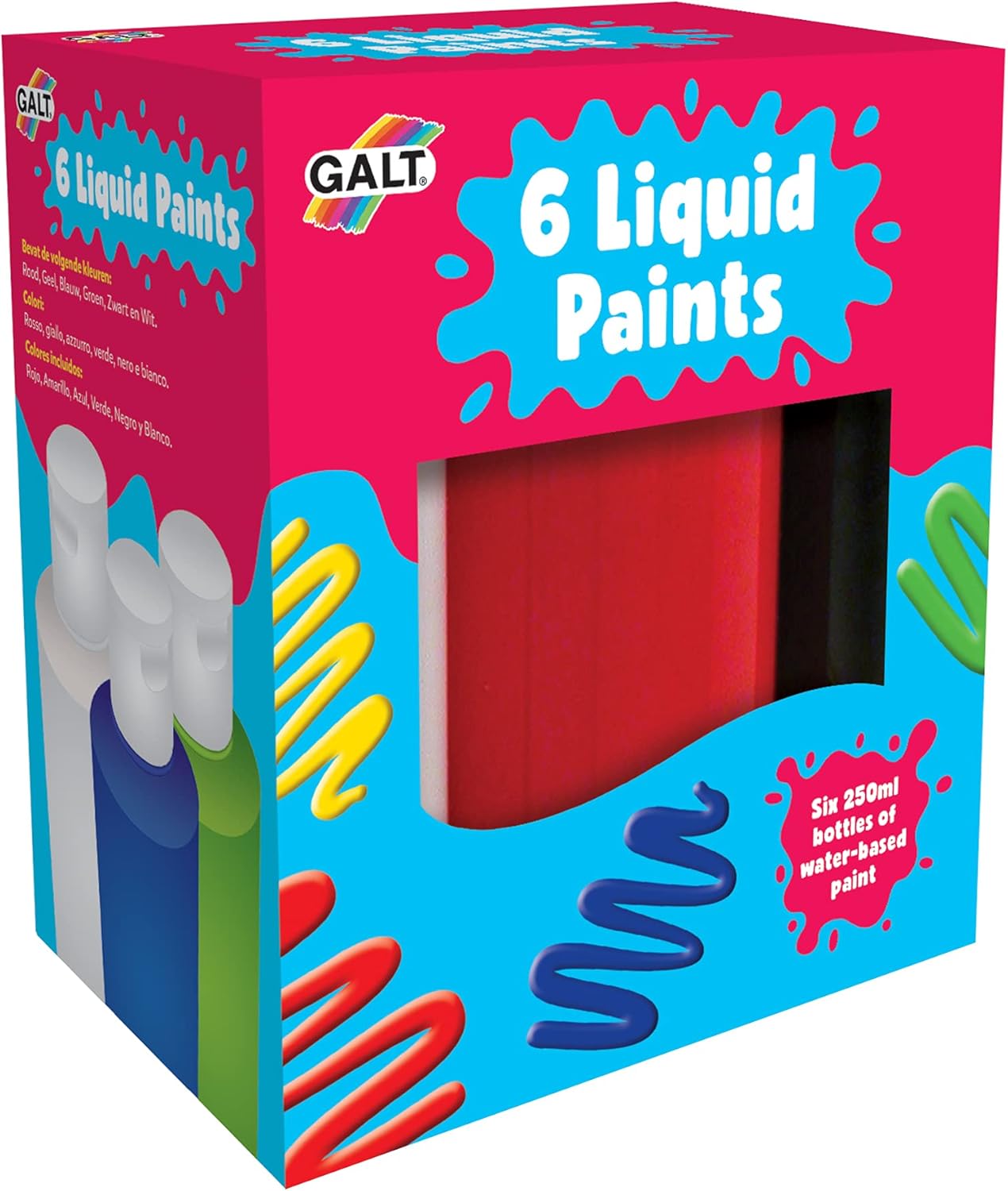 6 Liquid Paints