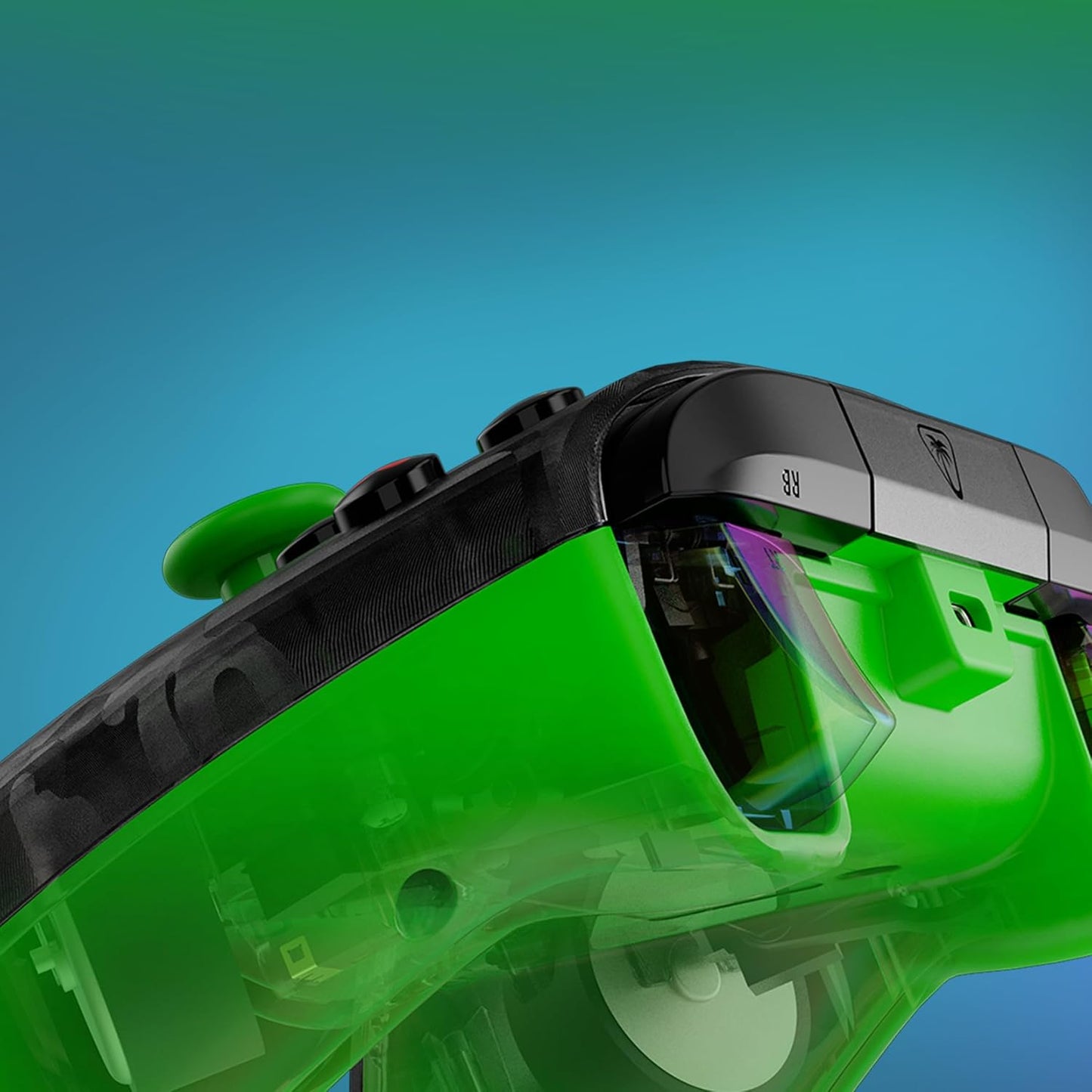 Turtle Beach Rematch Controller, Green Camo Black/Green | Xbox
