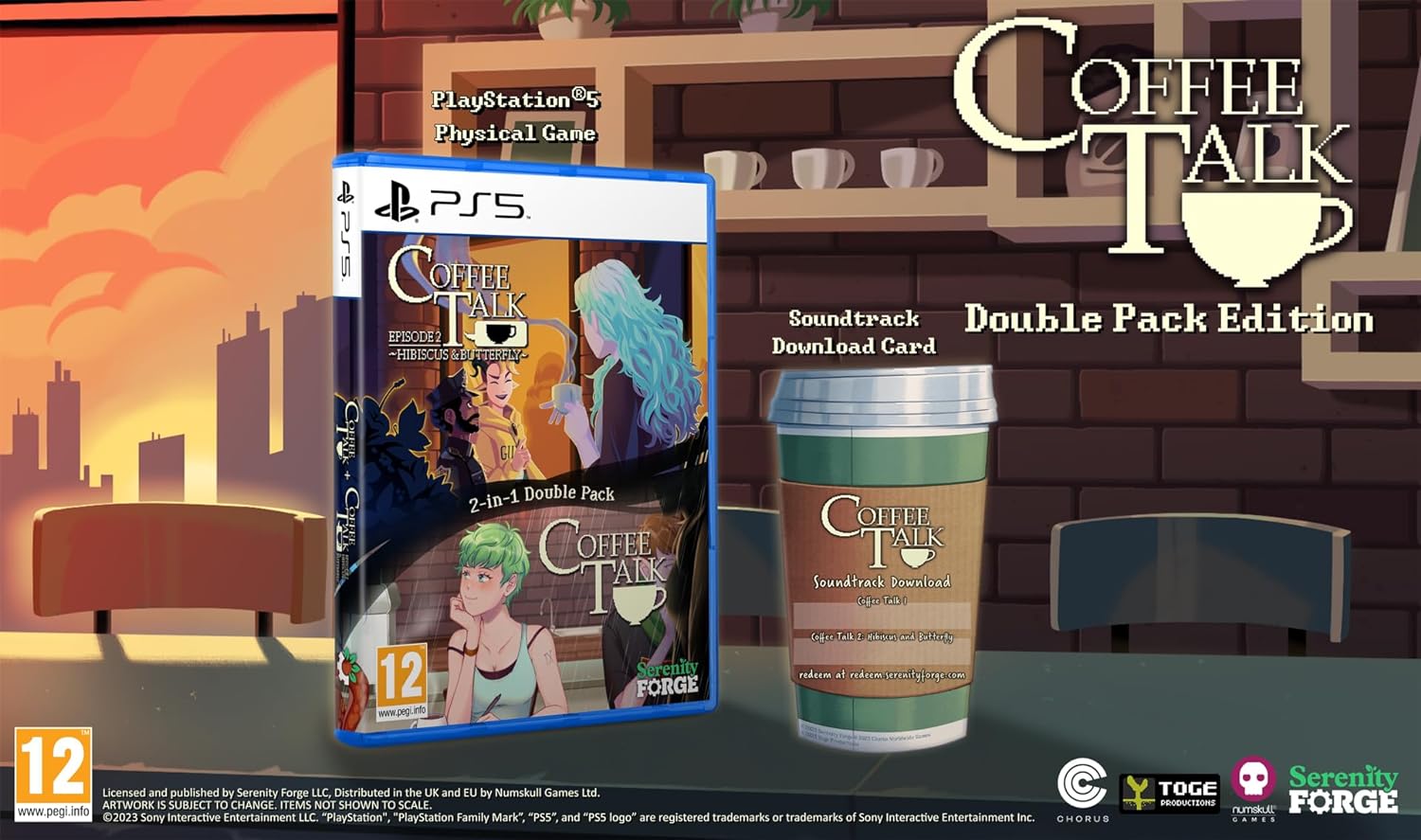 Coffee Talk 1 + 2 (Double Pack) (PlayStation 5)