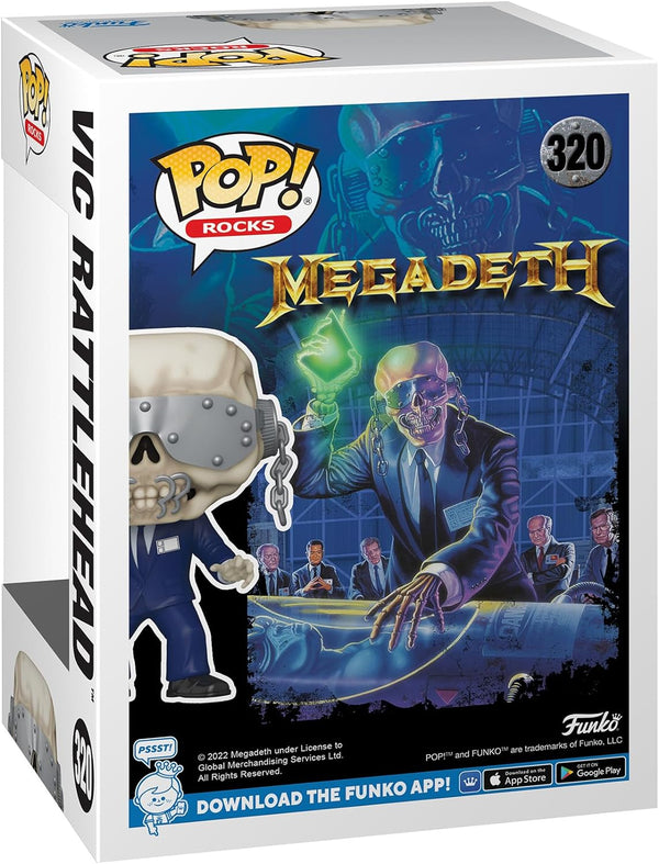 Funko POP: Rocks - Megadeth - Vic Rattlehead 320