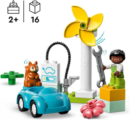 LEGO® | DUPLO: Wind Turbine and Electric Car (10985)