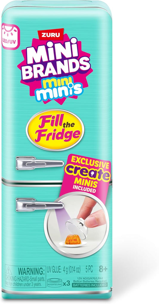 Mini Brands Fill The Fridge Playset S1