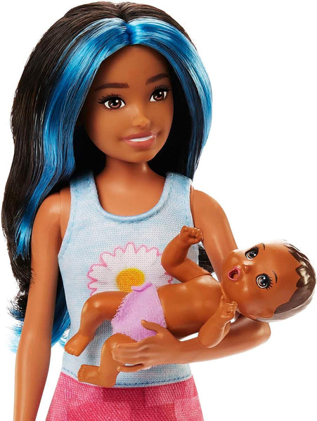 Barbie Skipper Babysitters Dark Hair