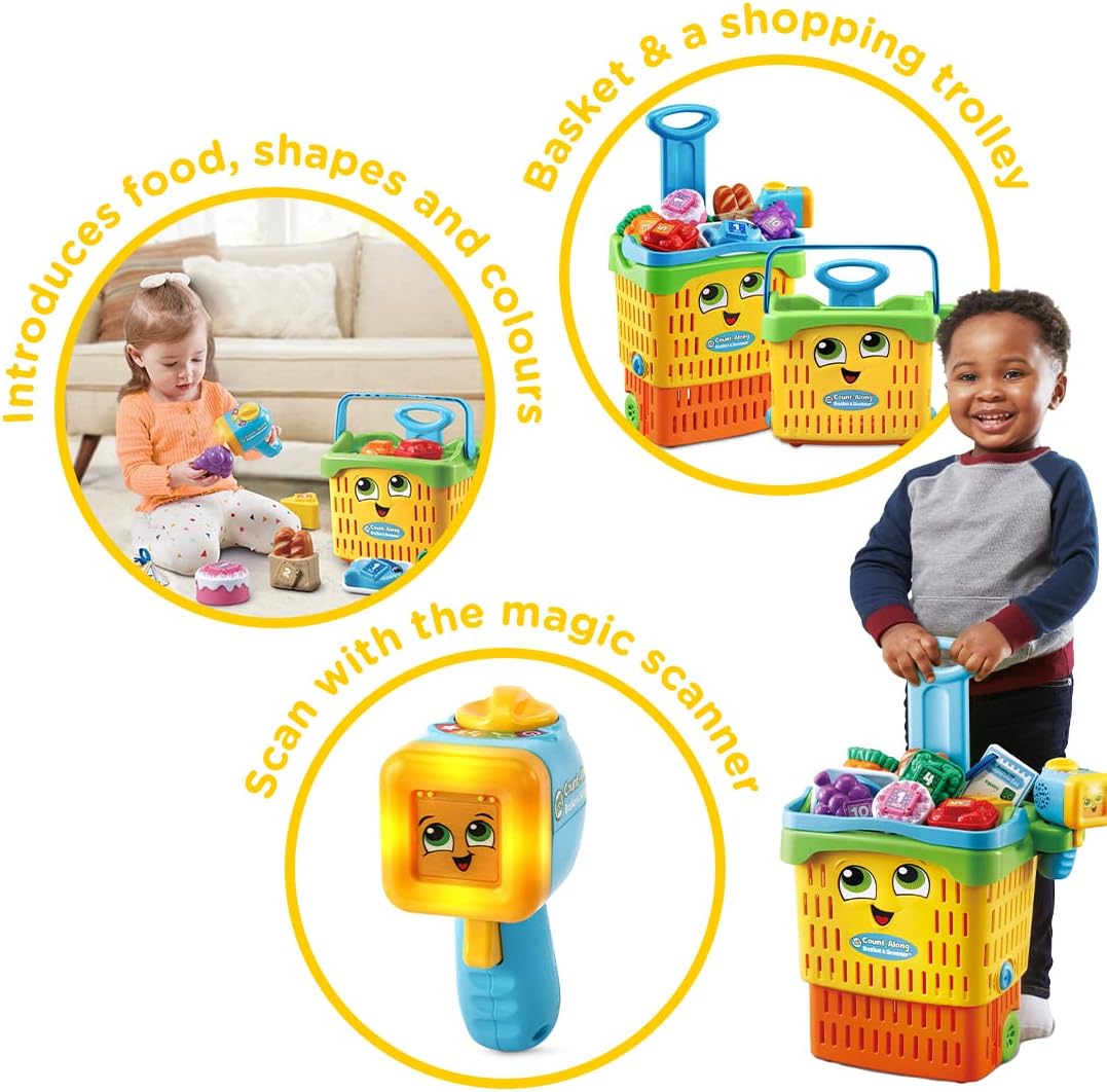 LeapFrog: Count-Along Basket & Scanner