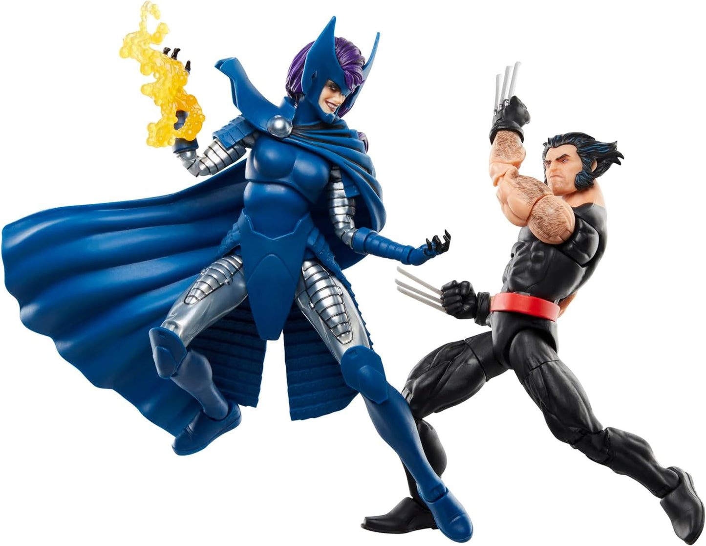 Hasbro Set Figures Marvel Legends Series Wolverine & Lady Psylocke