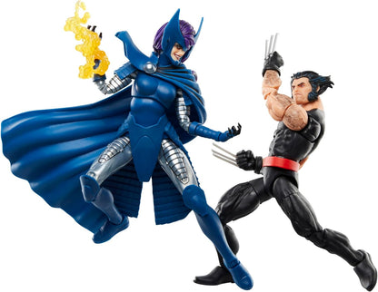Hasbro Set Figures Marvel Legends Series Wolverine & Lady Psylocke