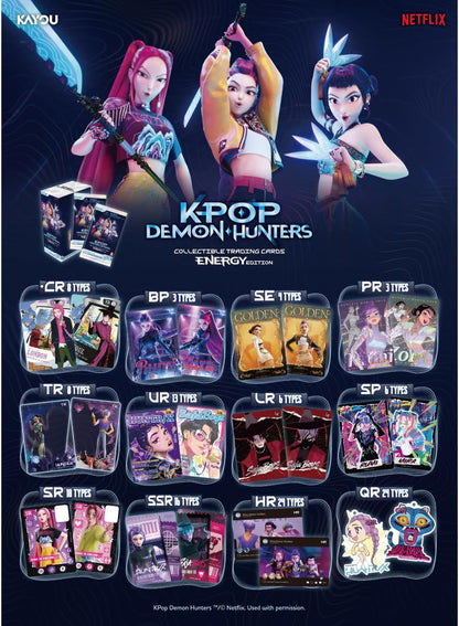 KPop Demon Hunters: Collectible Trading Cards - Energy Edition Foil 001 EMEA Series 1-B
