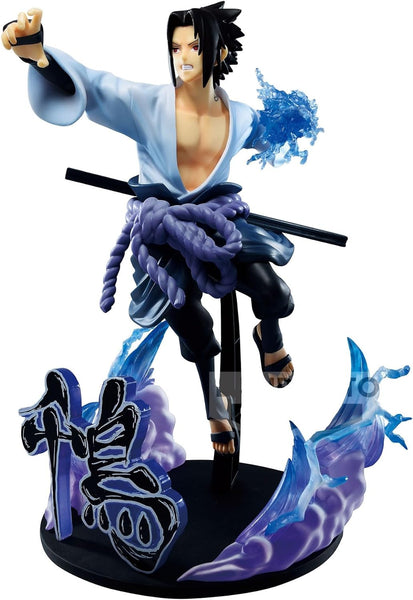 Banpresto Figure Naruto Shippuden Vibration Stars Sasuke Uchiha Special Version 20Cm