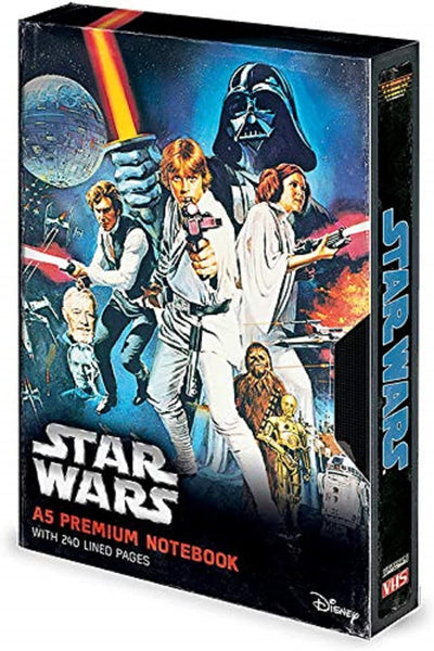 Star Wars (A New Hope) Premium VHS A5 Notebook