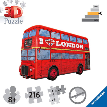 Ravensburger London Bus 216 Piece 3D Puzzle
