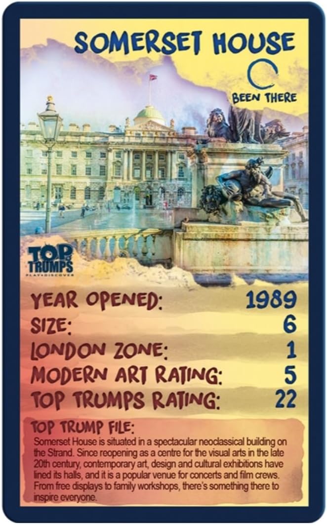 Top Trumps: London Galleries