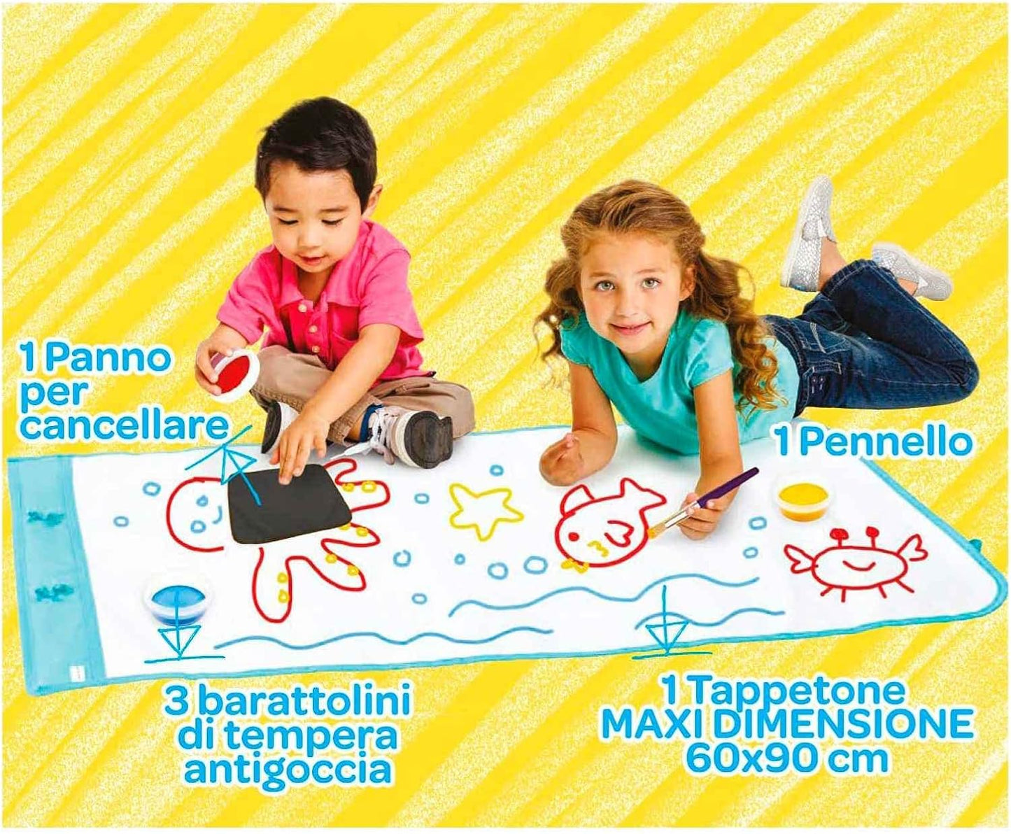 Crayola Mini Kids Washable Paint & Mat Set