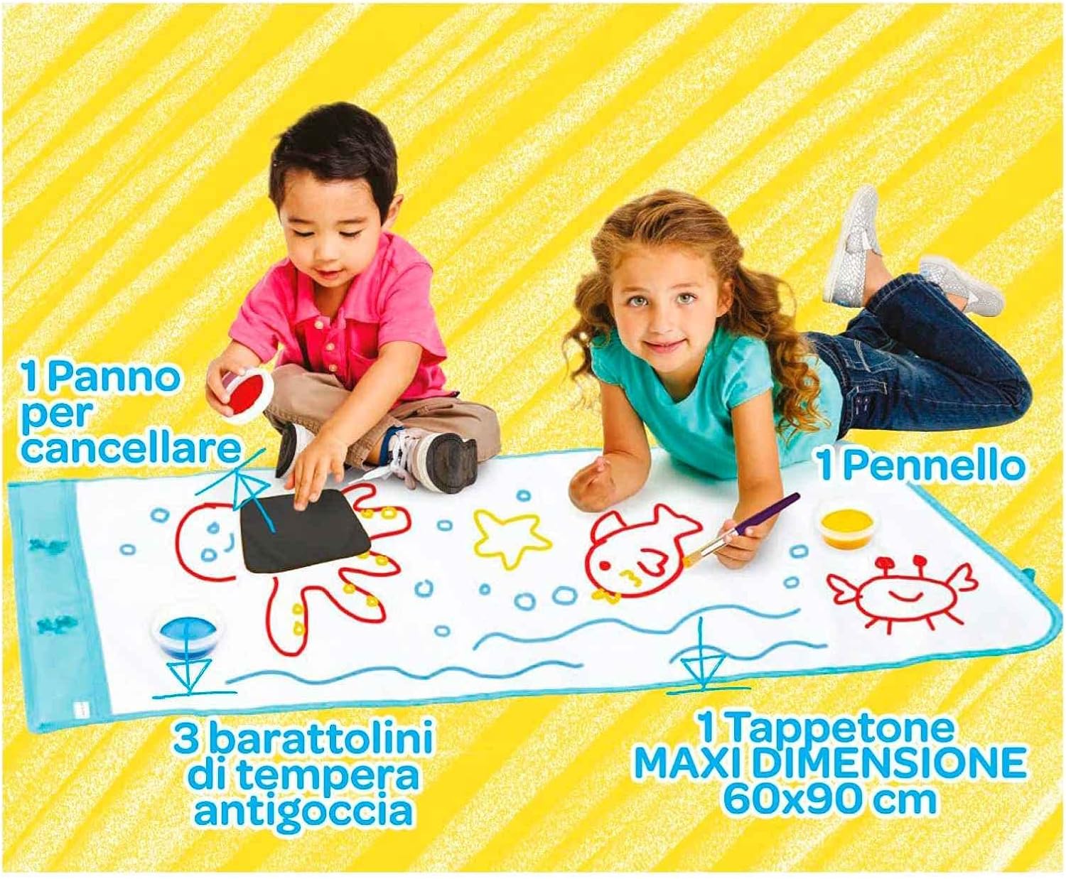 Crayola Mini Kids Washable Paint & Mat Set