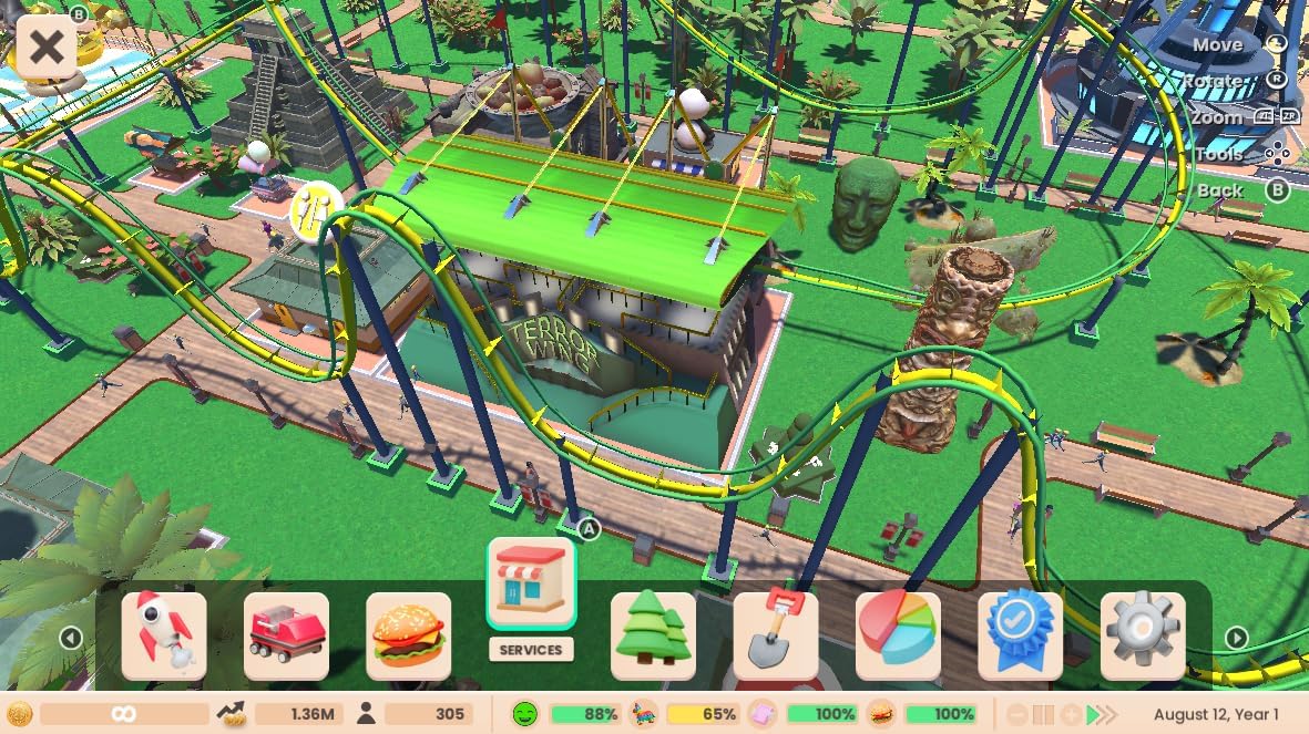 Rollercoaster Tycoon Adventures Deluxe (PlayStation 5)