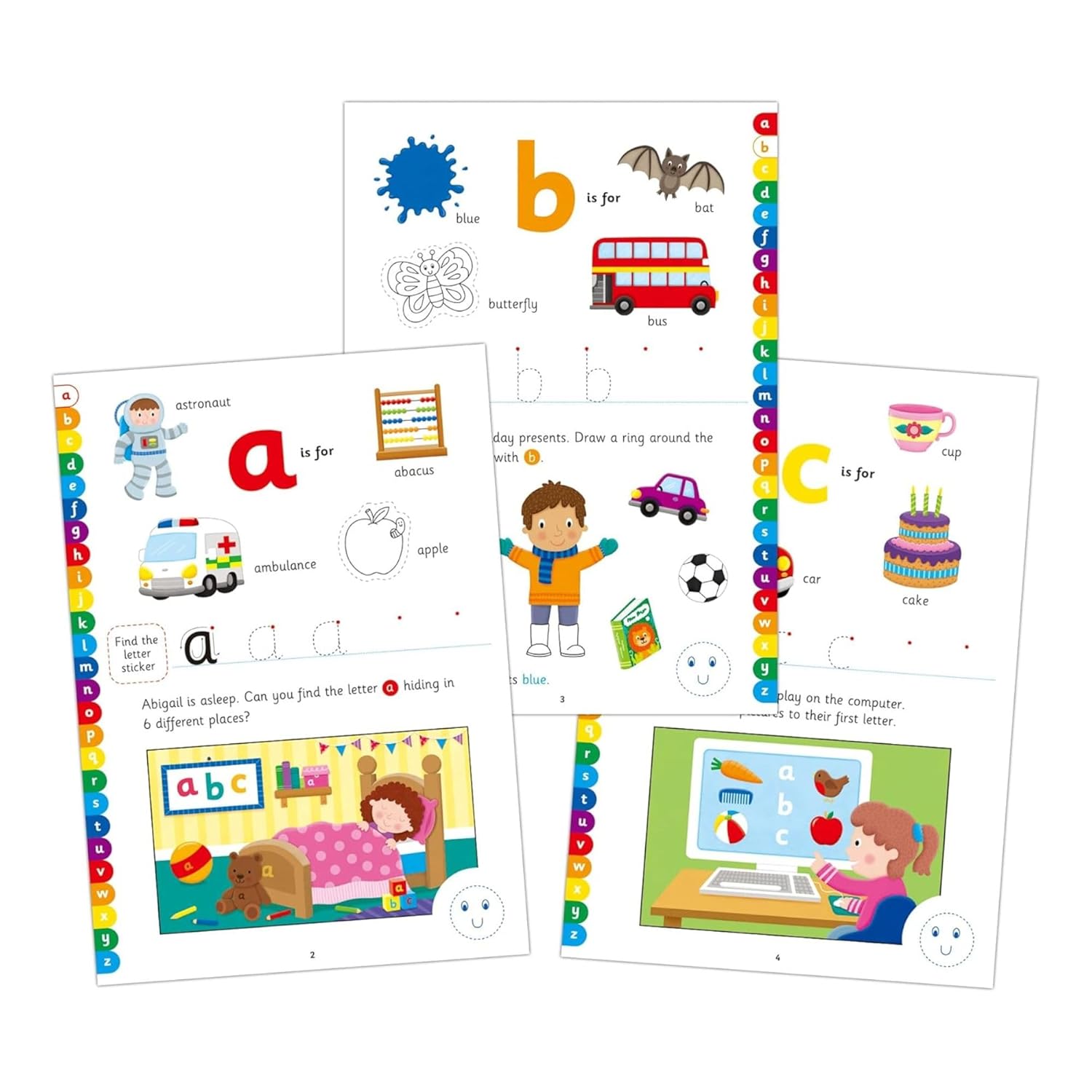 ALPHABET STICKER BOOK
