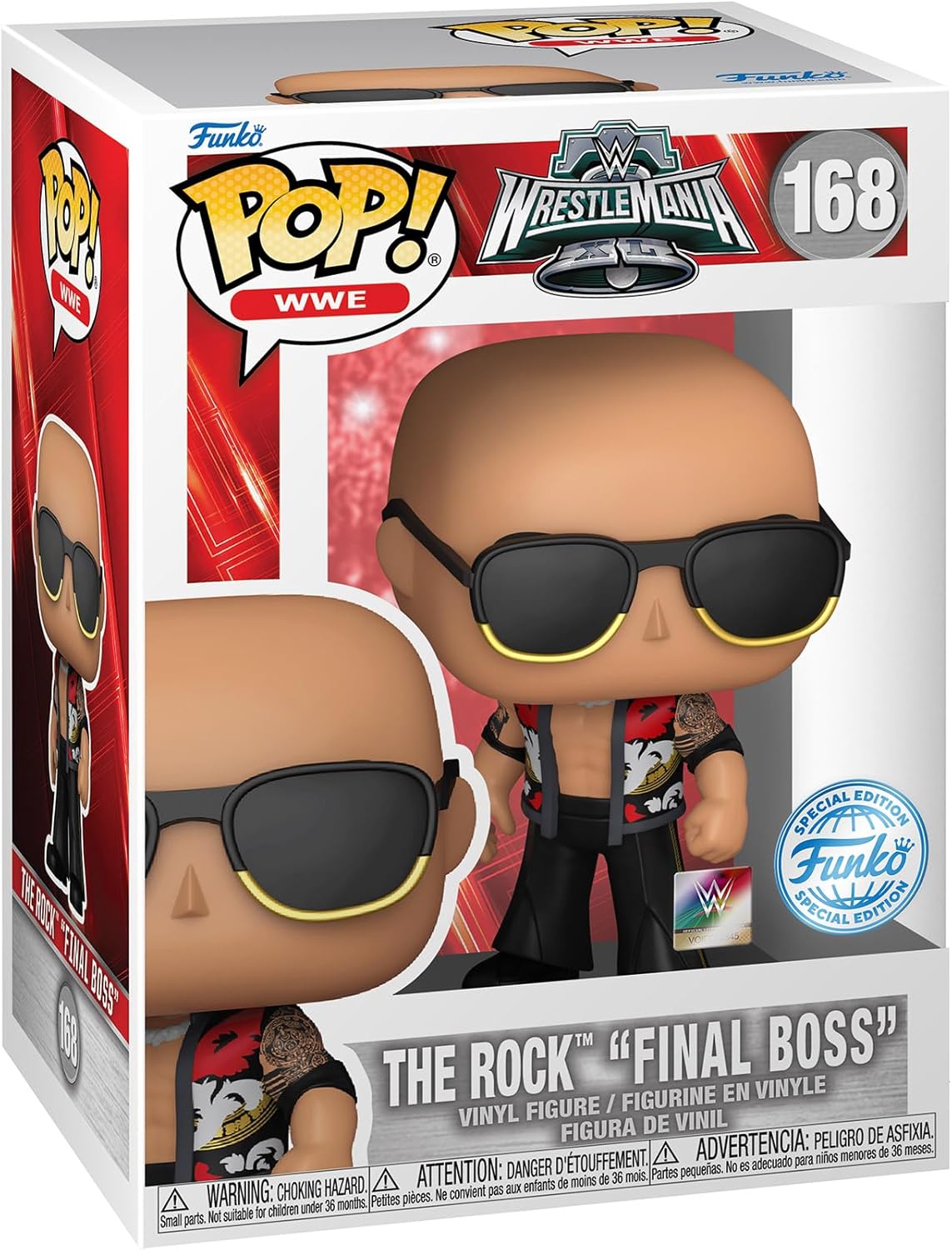 Funko POP!: WWE: The Rock - Final Boss (WrestleMania 40)