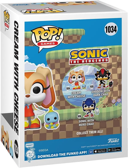 Funko POP! Games - Sonic the Hedgehog: Cream w/ Cheese