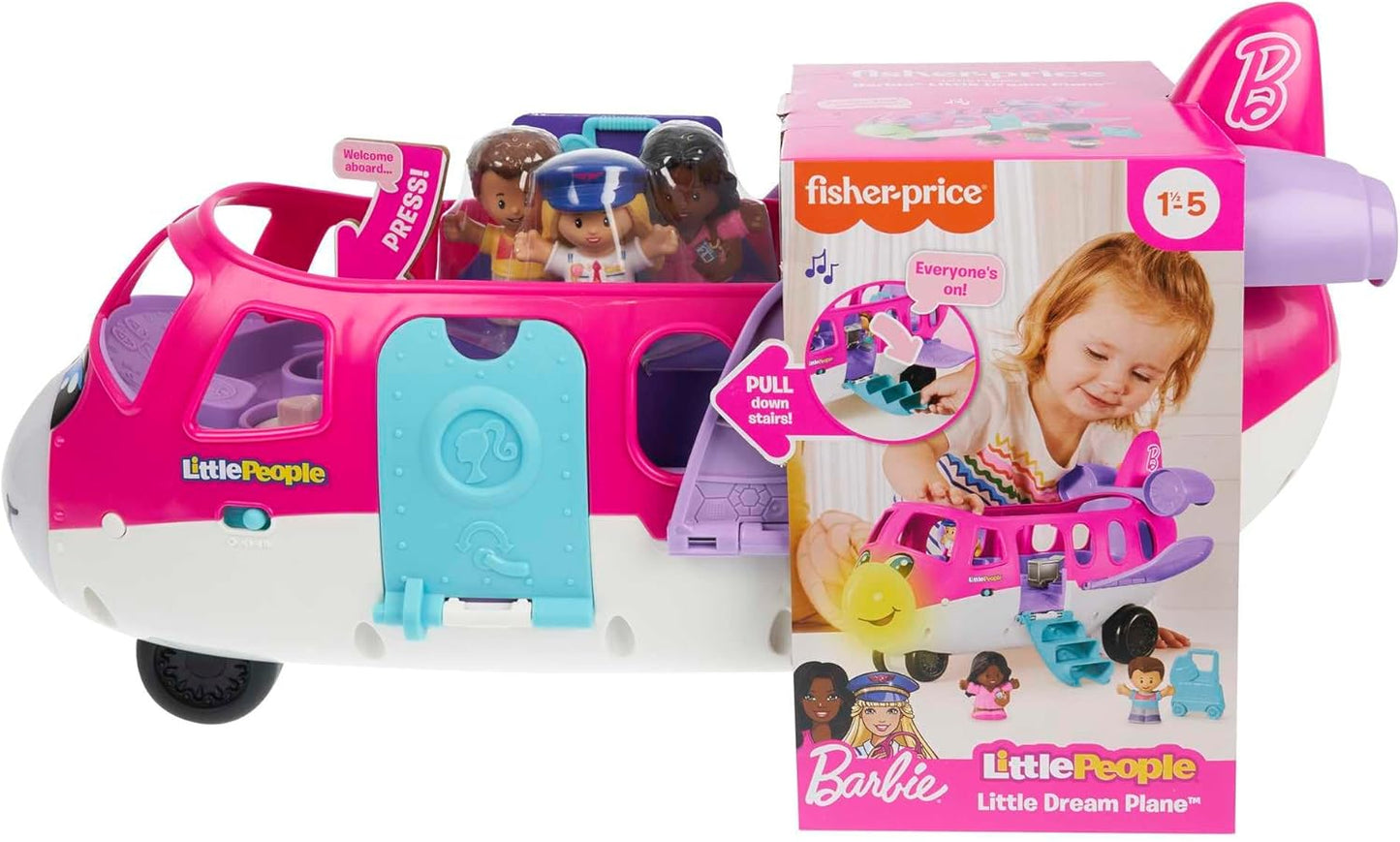 Fisher Price LP Barbie Dreamplane E3