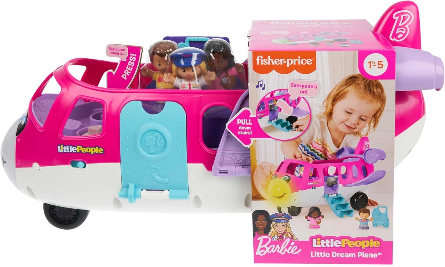 Fisher Price LP Barbie Dreamplane E3