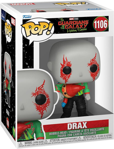 Funko POP: Guardians Of The Galaxy Holiday Special Drax 1106