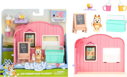 Bluey S10 Mini Playset Ice Cream Shop