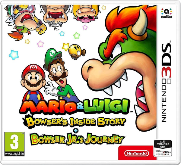 Mario & Luigi: Bowser's Inside Story + Bowser Jr.'s Journey (Nintendo 3DS)