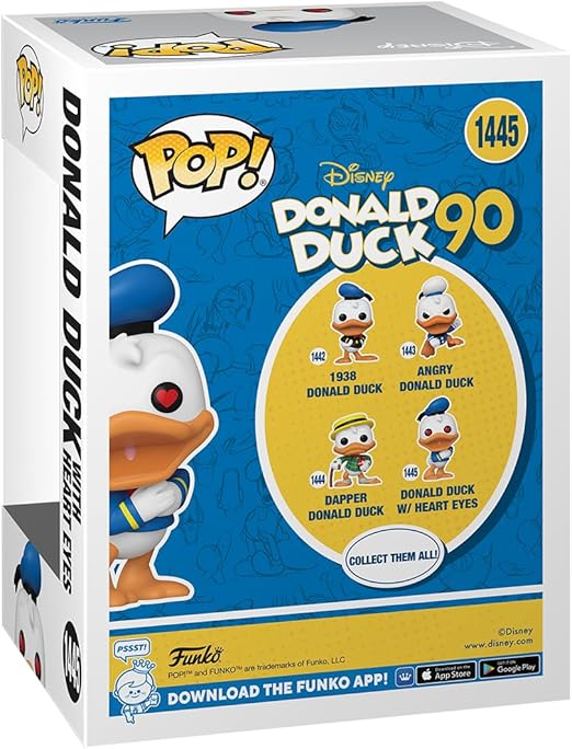 Funko POP! - Disney 90th Anniversary Donald Duck with heart eyes