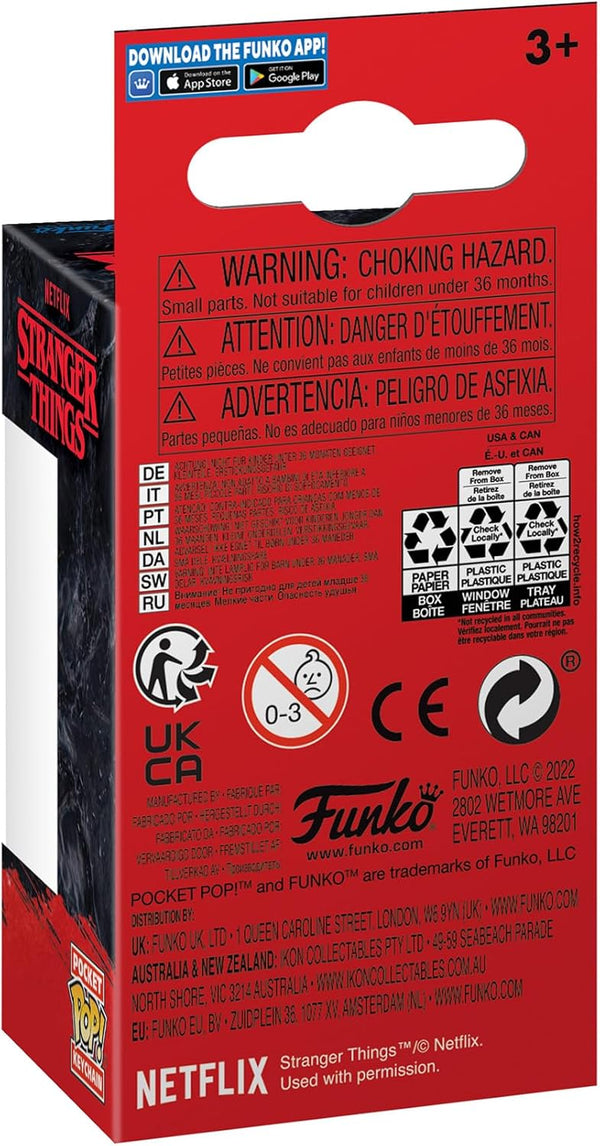 FUNKO POP! : STRANGER THINGS - ERICA SINCLAIR POCKET KEYCHAIN