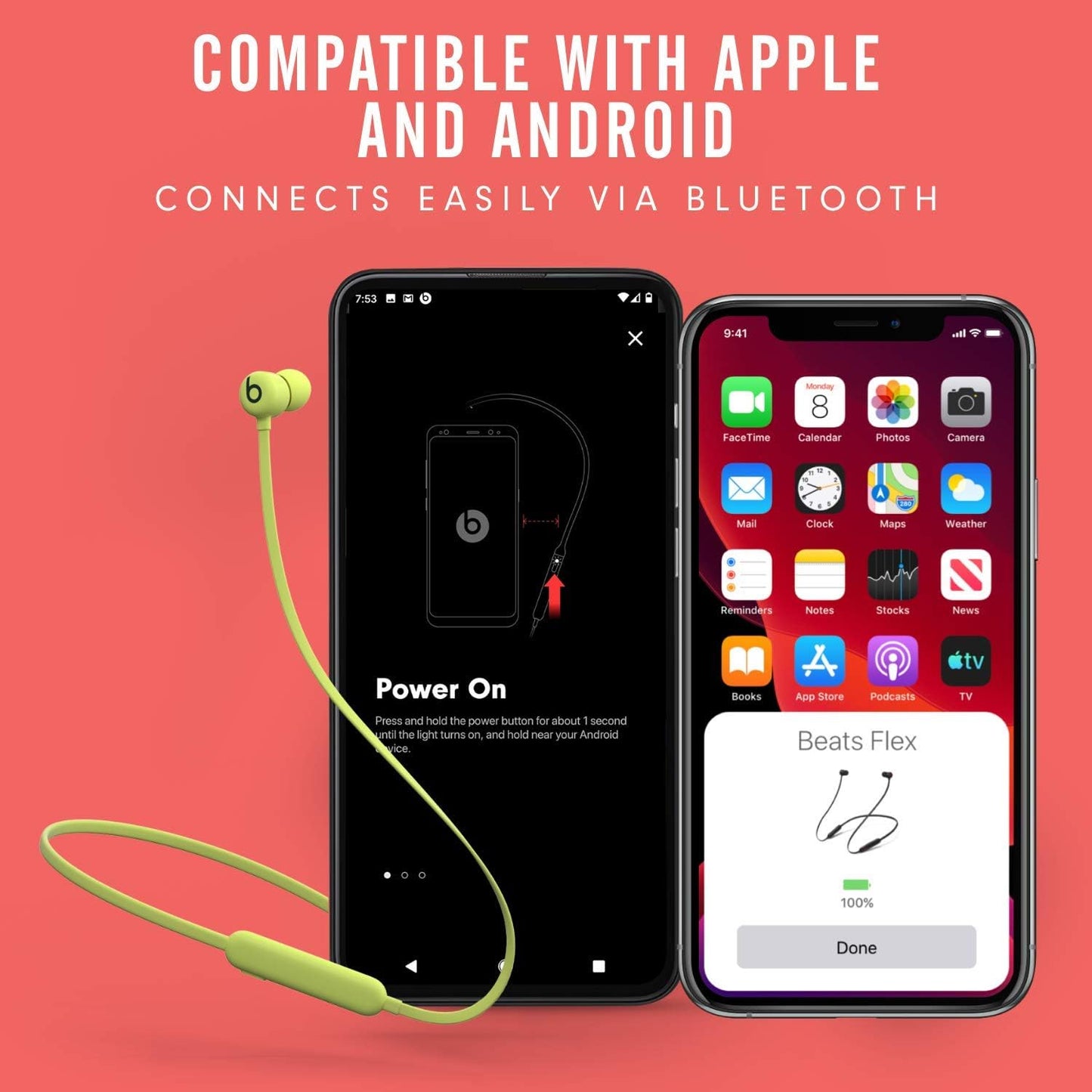 Beats Flex Wireless Earphones (Black)