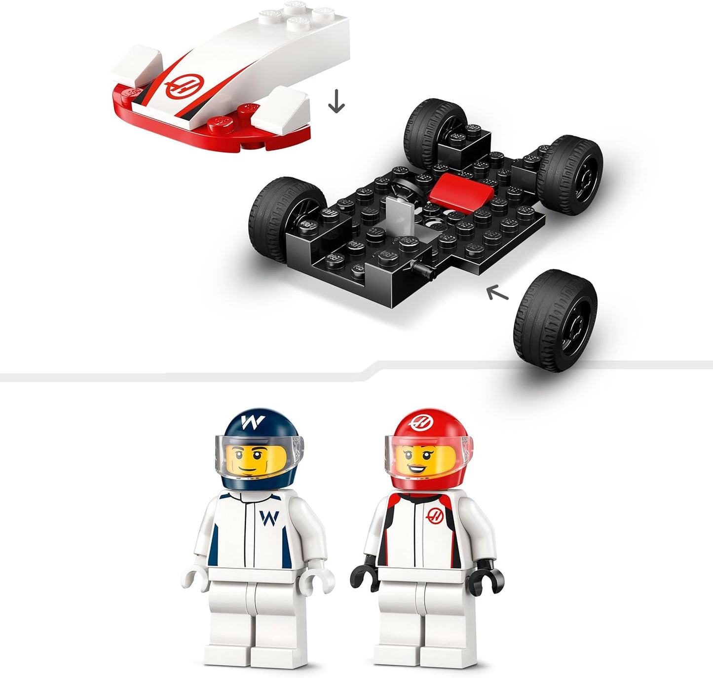LEGO® | City: F1 Williams Racing & Haas F1 Race Cars (60464)