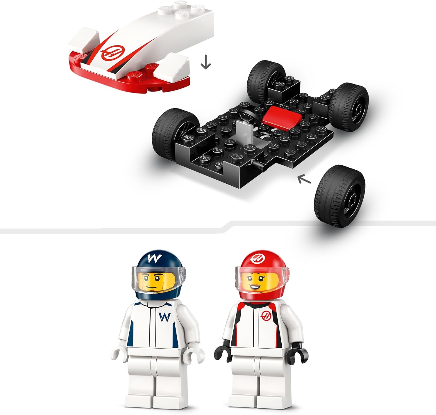 LEGO® | City: F1 Williams Racing & Haas F1 Race Cars (60464)