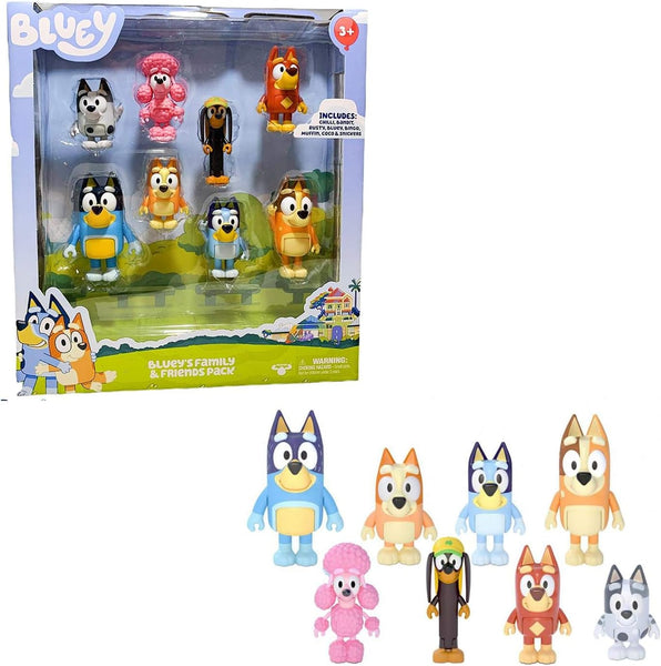 Bluey 8 Figure Multipack