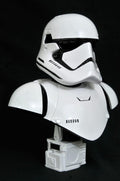 Busto Diamond Select Toys Star Wars Tfa First Order Trooper Legends In 3D Escala 1/2