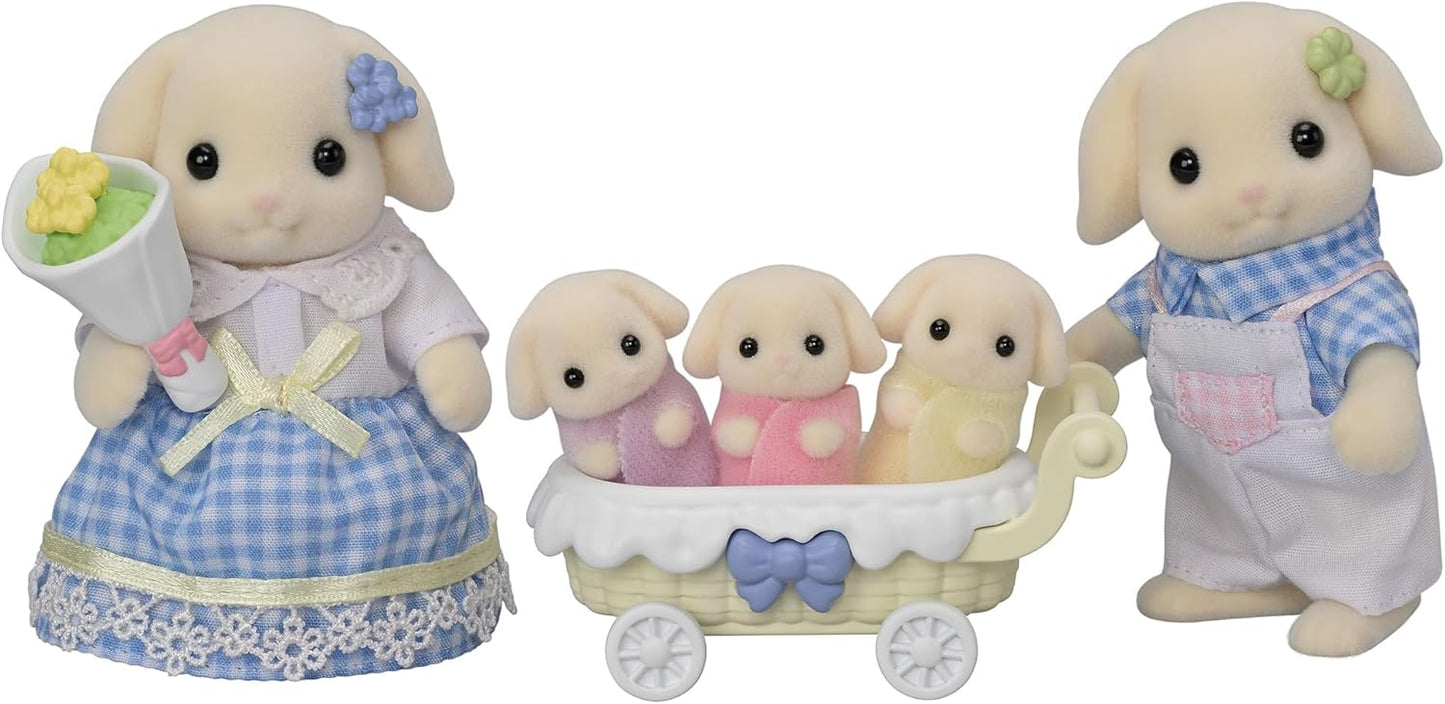Sylvanian Families: Flora Rabbit Family