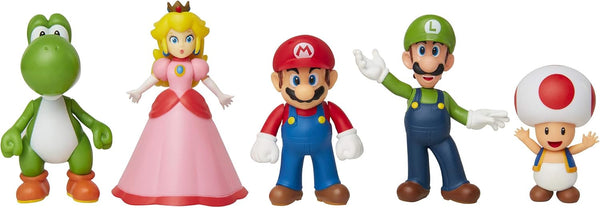 Super Mario 2.5" Mario and Friends 5 Pack