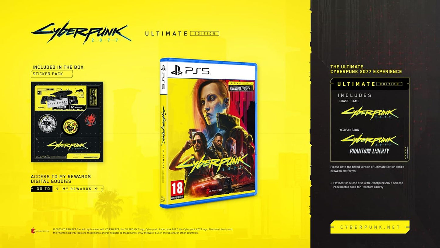 Cyberpunk 2077: Ultimate Edition (PlayStation 5)
