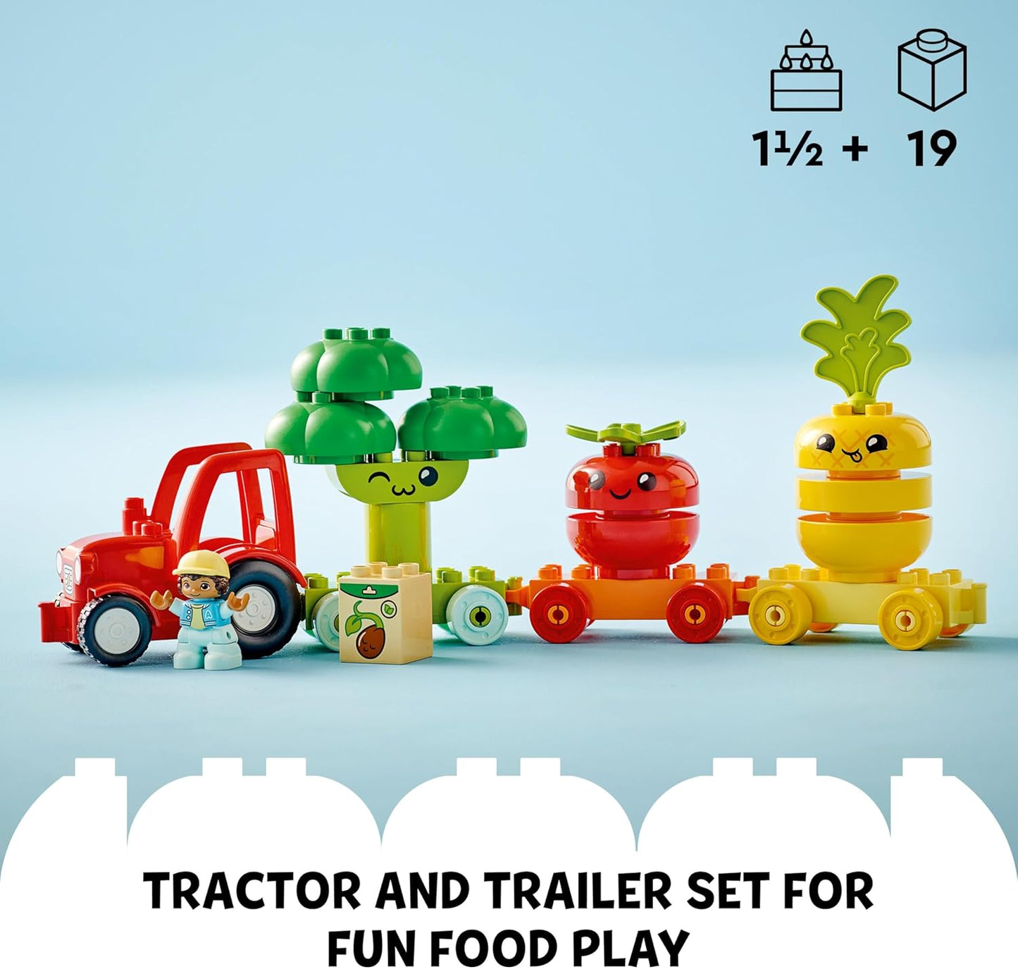 LEGO® | DUPLO: Fruit and Vegetable Tractor (10982)