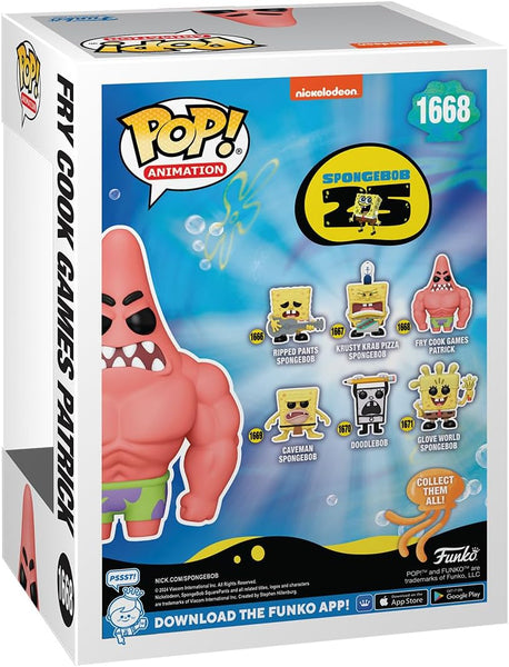 Funko POP! : Spongebob Squarepants - Patrick with Muscles (1668)