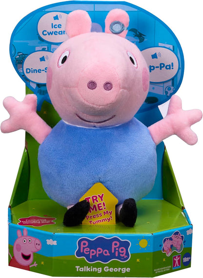 Peppa Pig Talking George Plush package front